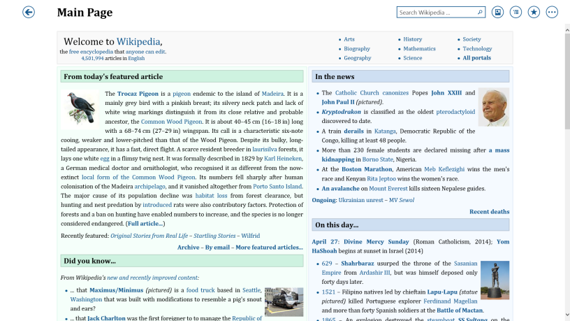 Gratuit A Pc Bing Wikipedia Browser (1.0.0.105) Obtenir Index Du Torrent Bing-wikipedia-browser-1
